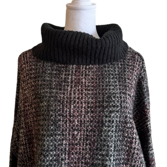 J. Jill Marled Cowl Neck Tunic Sweater | Size Small - Picture 2 of 6